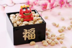 児童館での豆まき（鬼退治）イベントに参加してきました